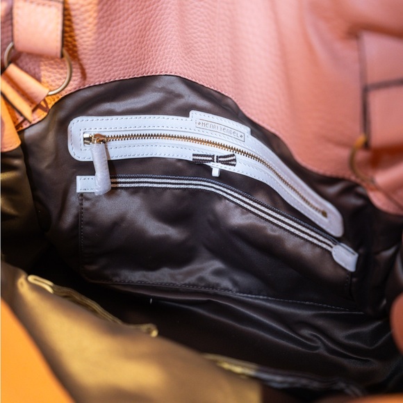 HENRI BENDEL Windsor Leather Satchel Tote Bag - Picture 7 of 7